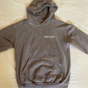 Twinflames Two Souls Brown Hoodie